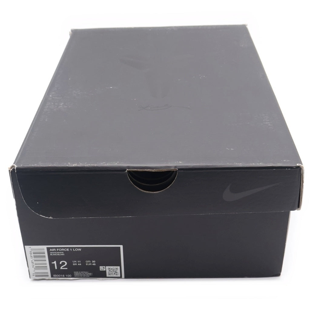 NIKE(ナイキ) ×KOBE BRYANT AIR FORCE 1 LOW コービー ブライアント エアフォース 1 ローカットスニーカー ホワイト US12/30cm IB0018-100