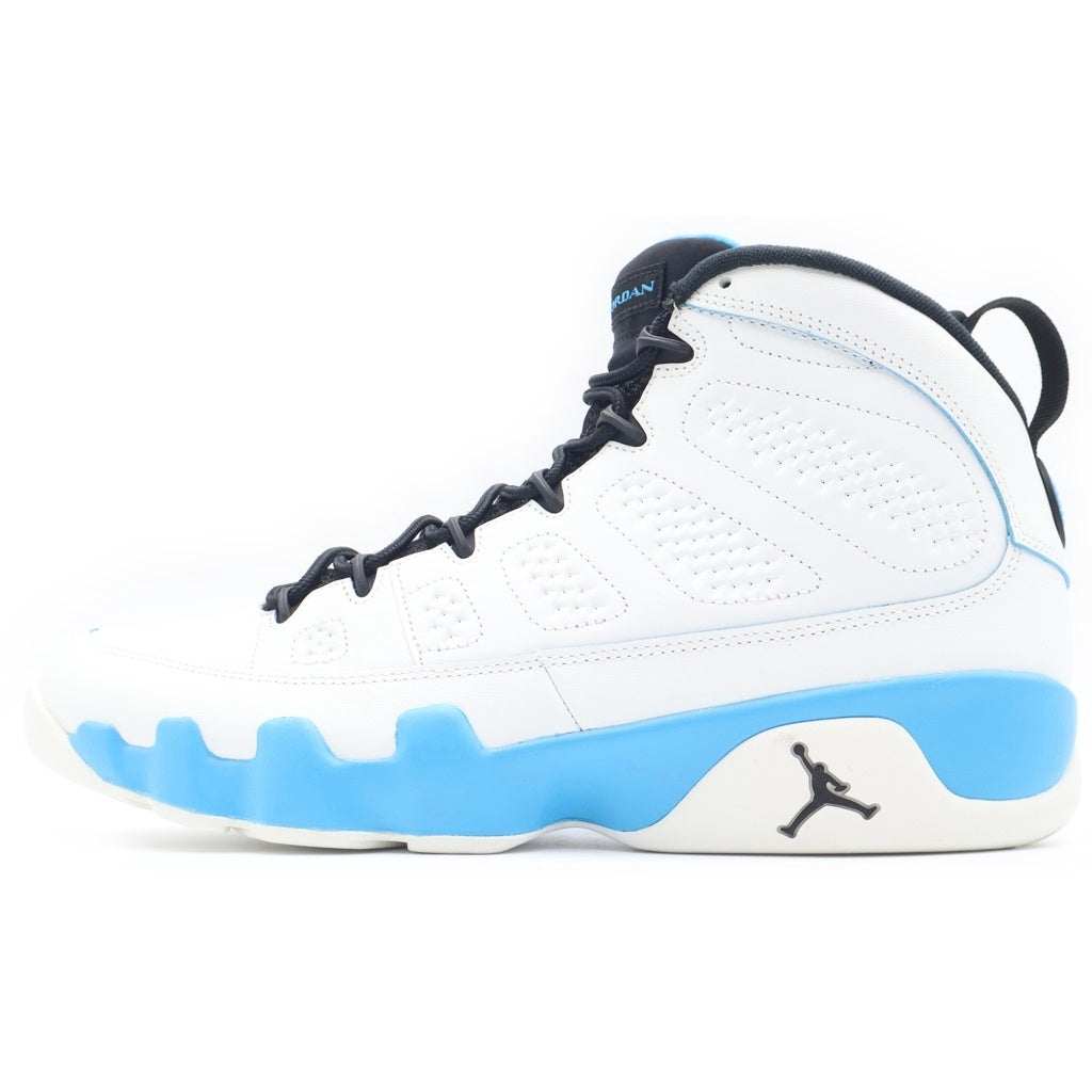 NIKE(ナイキ) AIR JORDAN 9 RETRO POWDER BLUE エアジョーダン 9 レトロ パウダー ハイカットスニーカー ホワイト/ブルー US12/30cm FQ8992-101