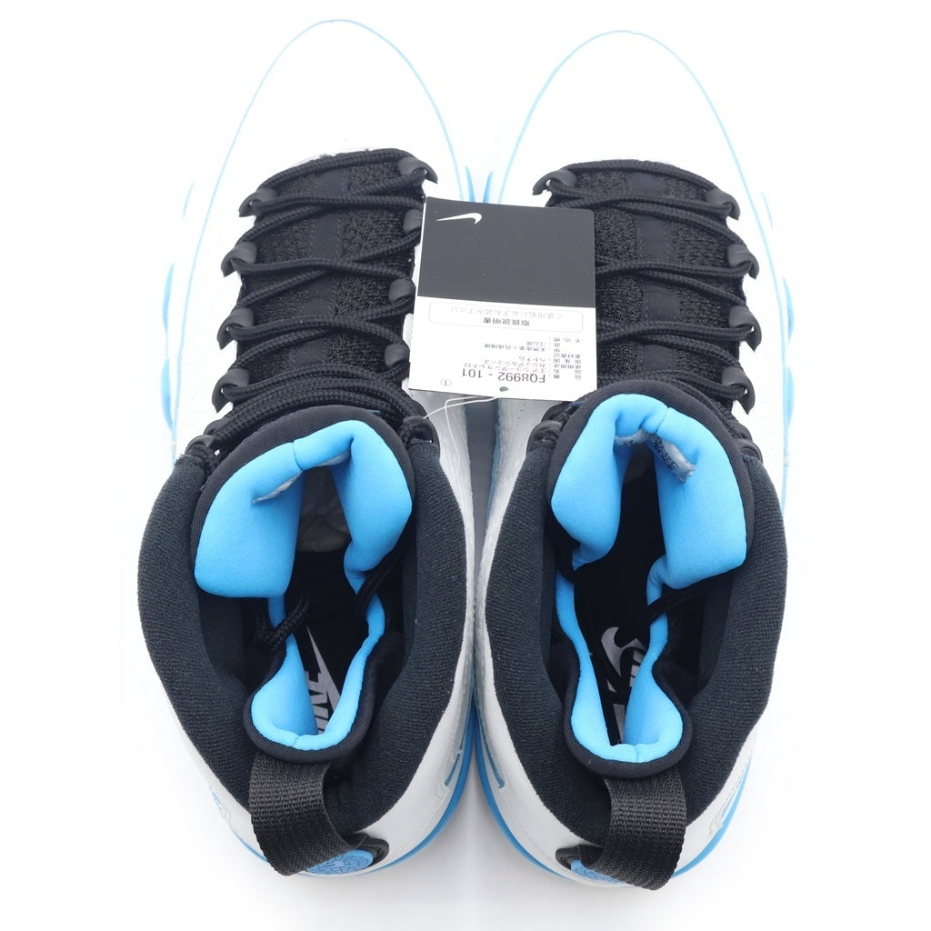 NIKE(ナイキ) AIR JORDAN 9 RETRO POWDER BLUE エアジョーダン 9 レトロ パウダー ハイカットスニーカー ホワイト/ブルー US12/30cm FQ8992-101
