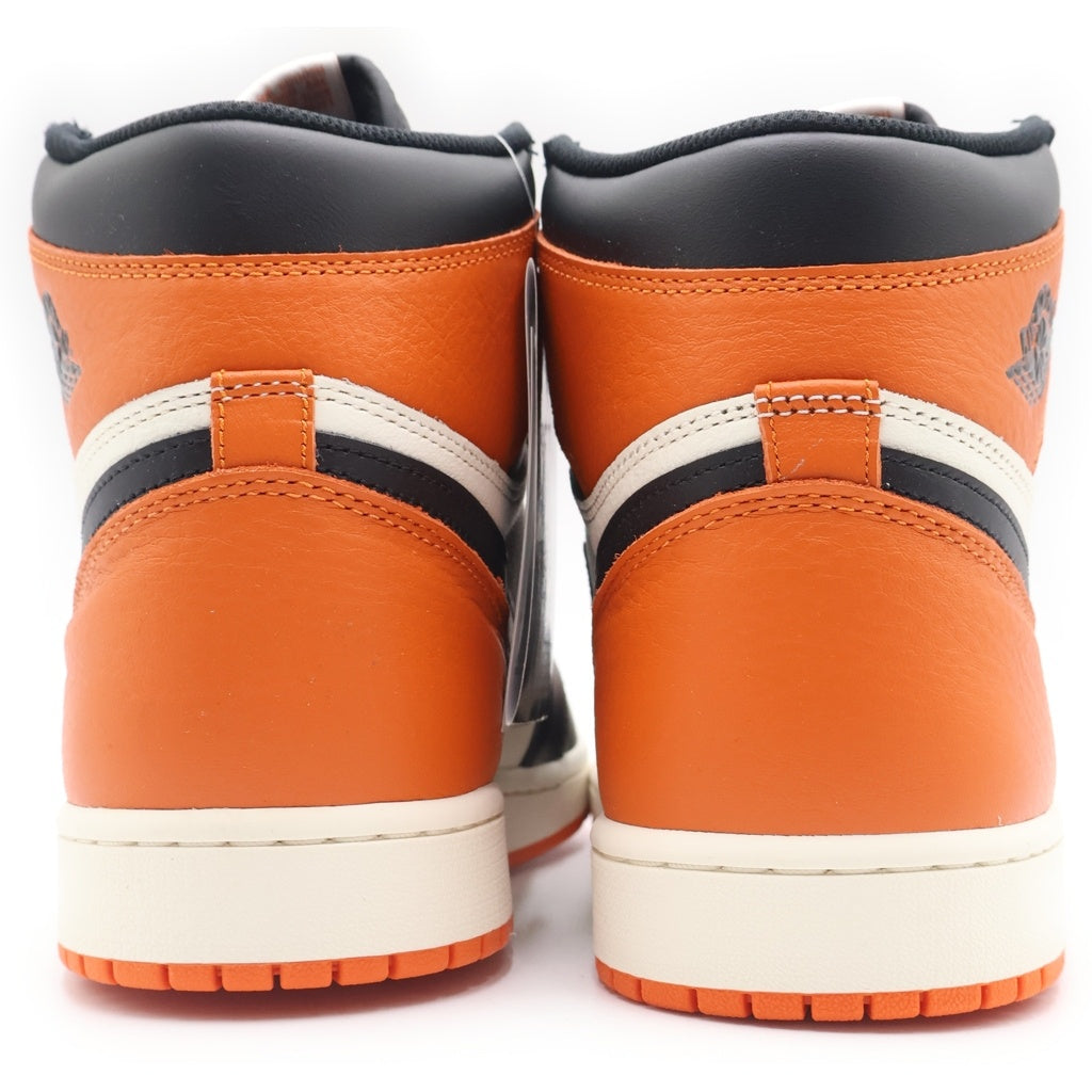 NIKE(ナイキ) AIR JORDAN 1 RETRO HIGH OG SHATTERED BACKBOARD エアジョーダン1 レトロ シャッタードバックボード ハイカットスニーカー US9/27cm DZ5485-008