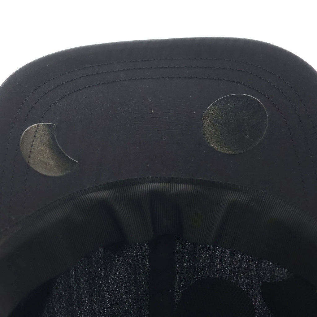 Y's(ワイズ) 26SS BLACK PRINT CAP ブラック ドットプリント ベースボールキャップ 帽子 ブラック YQ-H02-025