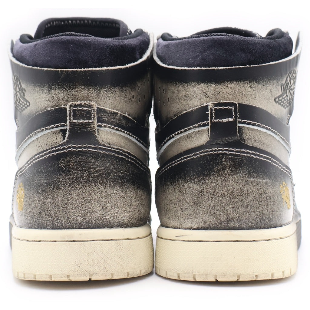 NIKE(ナイキ) AIR JORDAN 1 HIGH ZOOM CMFT 2 Dia De Muertos エアジョーダン1 ハイカットスニーカー ディアデムエルトス グレー US8.5/26.5cm FQ8155-010