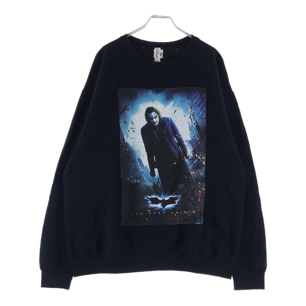 WACKO MARIA(ワコマリア) 25SS THE DARK KNIGHT TRILOGY SWEAT SHIRT TYPE-3 バットマン ダークナイトトリロジー クルーネックスウェットシャツ トレーナー ブラック TDKT-WM-SS03