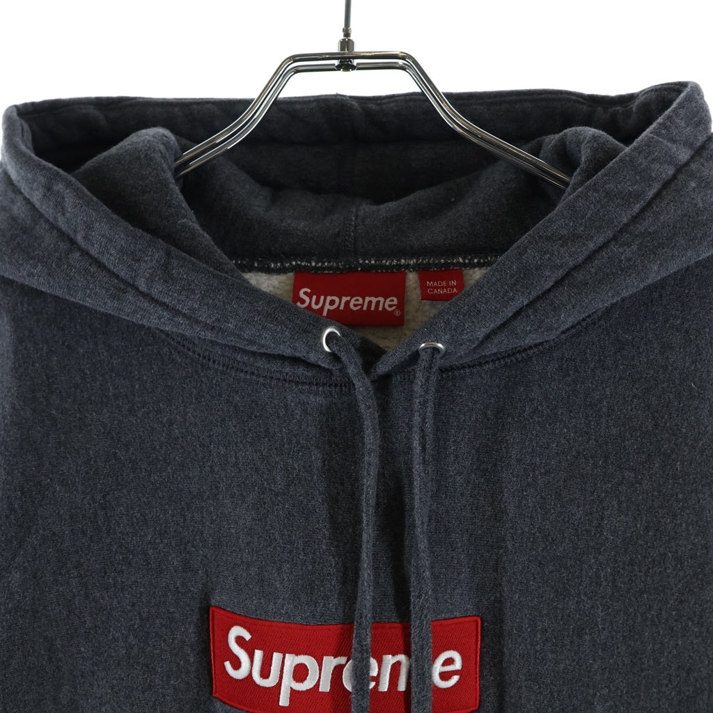 SUPREME(シュプリーム) 21AW Box Logo Hooded Sweatshirt ボックスロゴ スウェット プルオーバーパーカー グレー