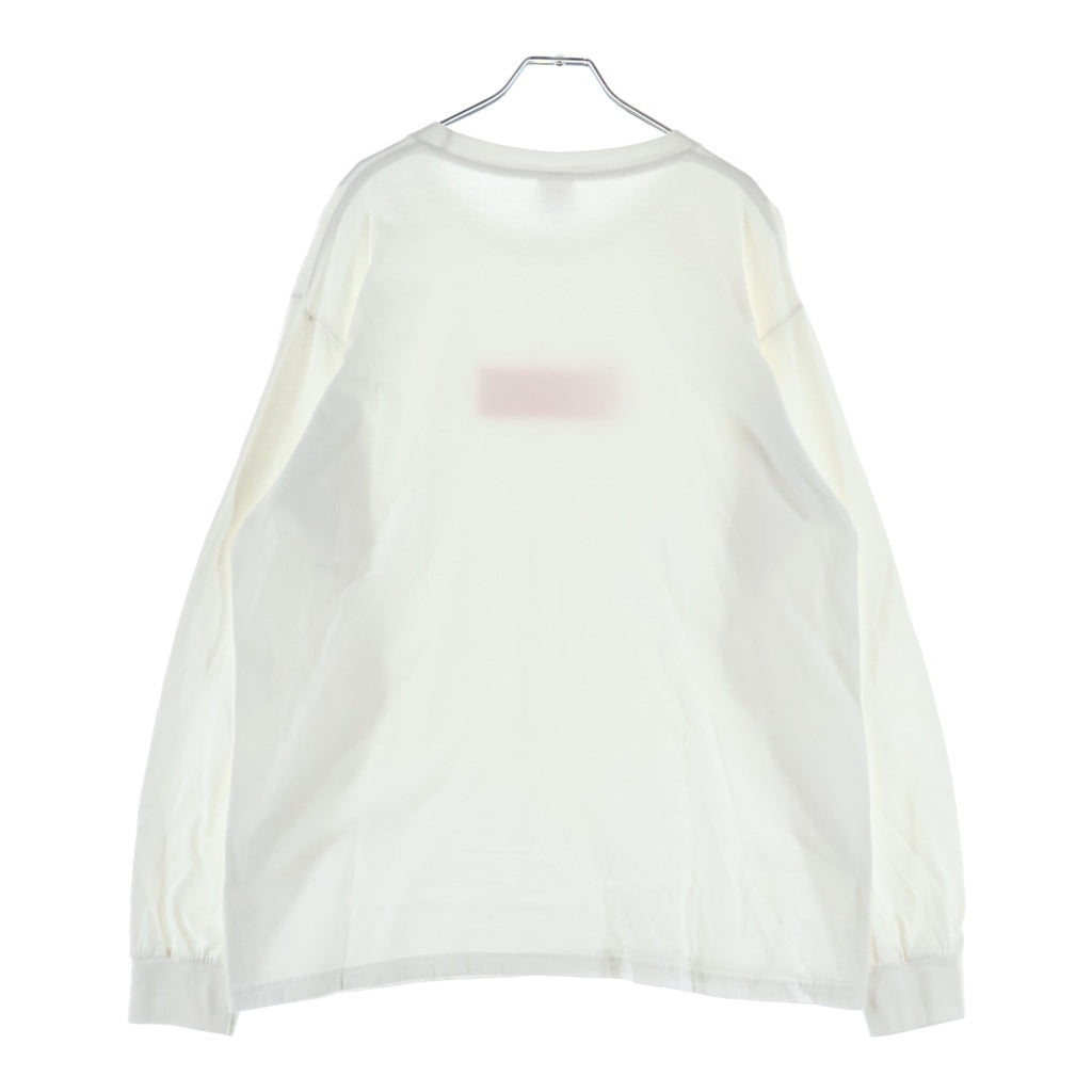 SUPREME(シュプリーム) 20AW Box Logo L/S Tee ボックスロゴ クルーネック 長袖Tシャツ カットソー ホワイト