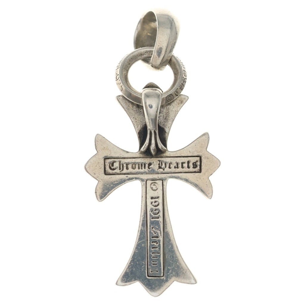 CHROME HEARTS(クロムハーツ) CH CRS SML W/BALE Wベイル スモールCHクロス ペンダントトップ シルバー BCA218
