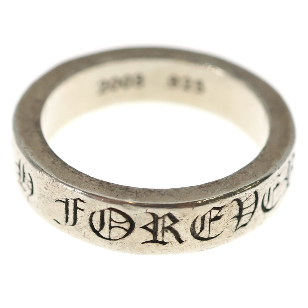 CHROME HEARTS(クロムハーツ) 6mm SPACER FOREVER 6mmスペーサーリング フォーエバーシルバーBCA337