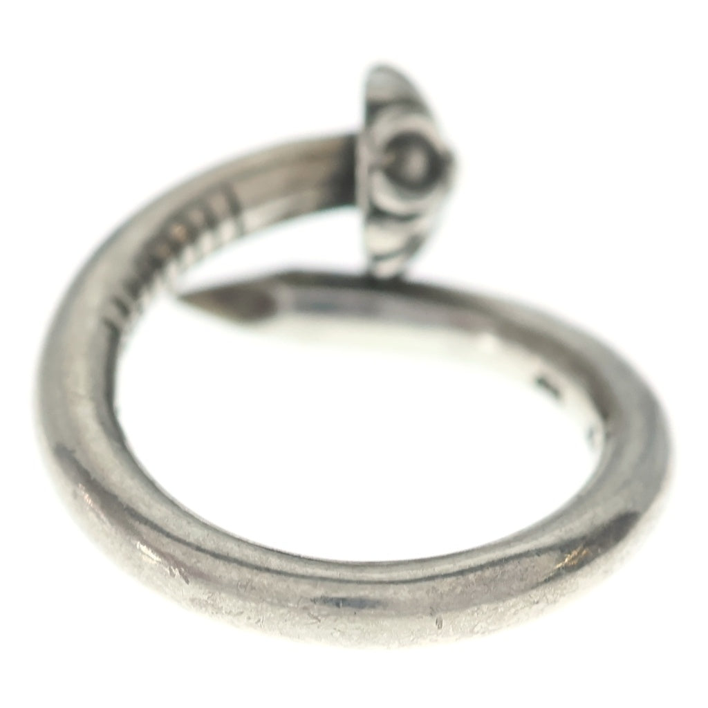 CHROME HEARTS(クロムハーツ) NAIL CRSBALL ネイル クロスボール リング シルバー BCA349