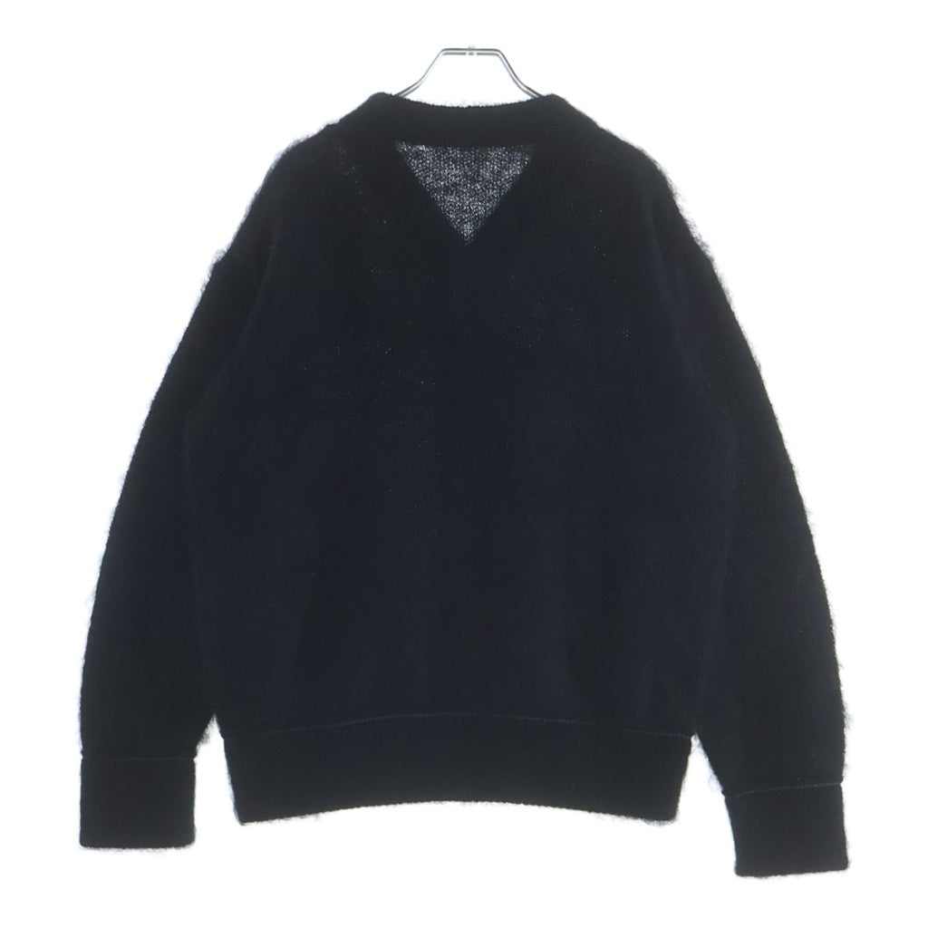 Sacai(サカイ) MOHAIR KNIT CARDIGAN ウール混 モヘア ニットカーディガン ブラック SCM-066