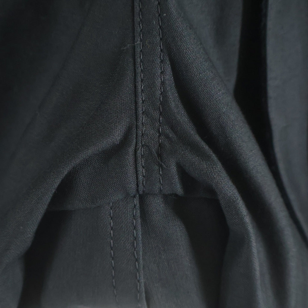 Sacai(サカイ) 25SS ×WTAPS COTTON BACK SATIN PANTS ダブルタップス コットン バック サテン カーゴパンツ ブラック 25-03695M