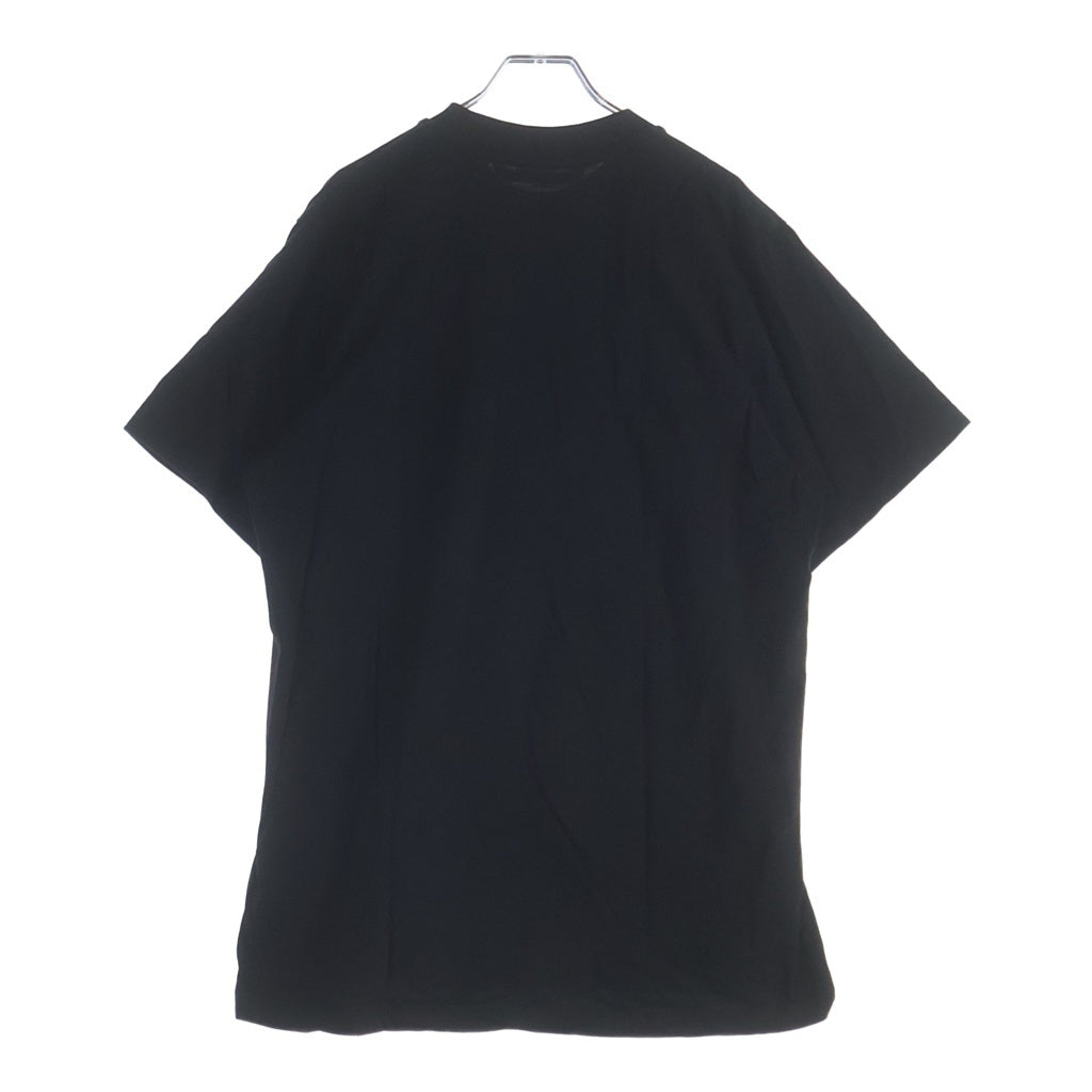 MONCLER(モンクレール) 22AW T-SHIRT SS ロゴワッペン クルーネック半袖Tシャツ カットソー ブラック H20928C00007