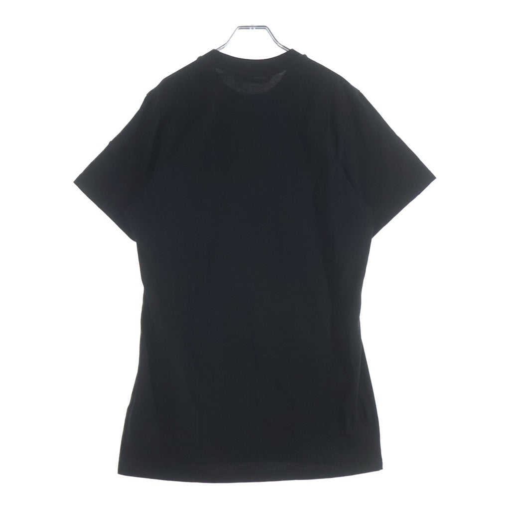 MONCLER(モンクレール) 23AW T-SHIRT SS ロゴプリント クルーネック半袖Tシャツ カットソー ブラック I20918C00013