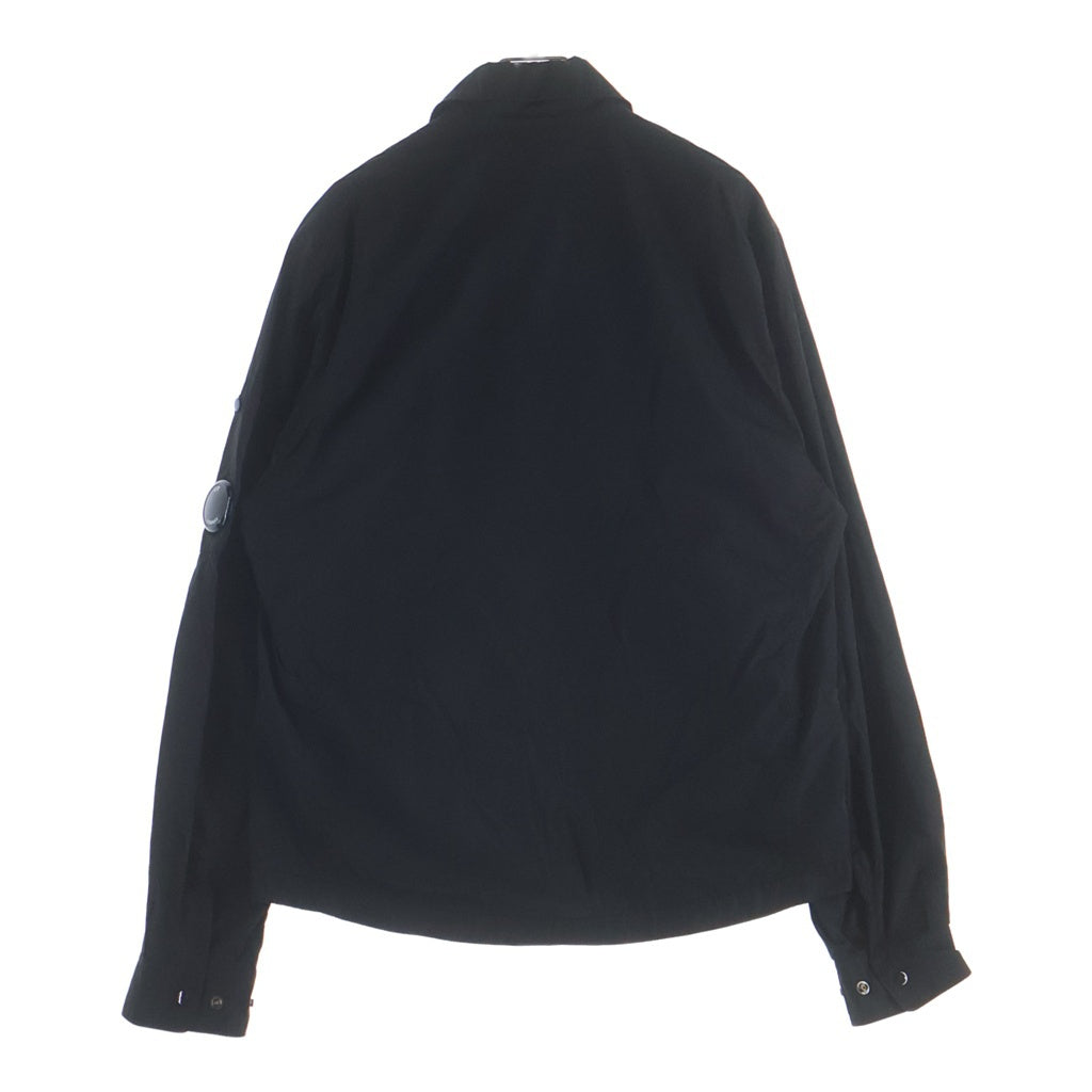C.P. Company(シーピーカンパニー) CHROME-R FULL ZIP OVERSHIRT クロム フルジップ オーバー ナイロンシャツジャケット ブラック 19CMOS089A 005904G