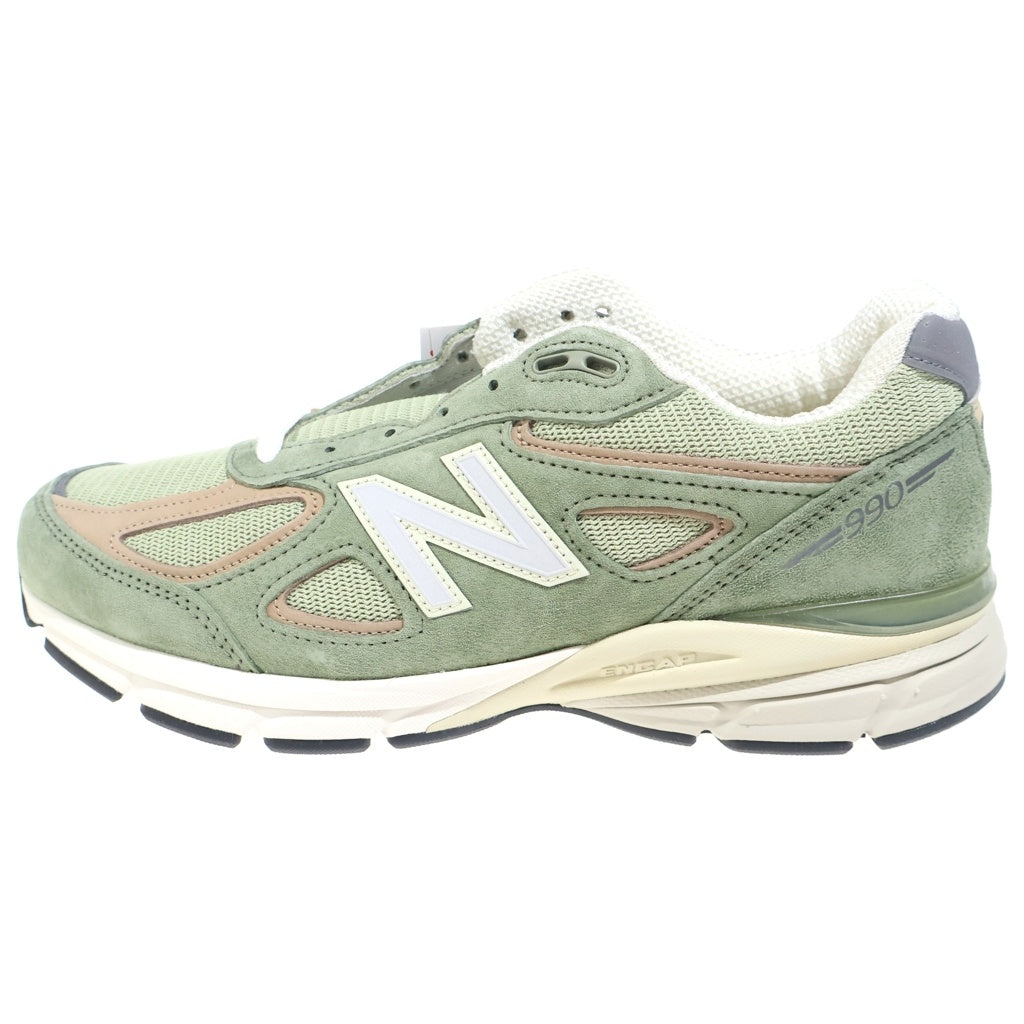 New Balance(ニューバランス) U990GT4 990V4 スウェード ローカットスニーカー グリーン US9.5/27.5cm