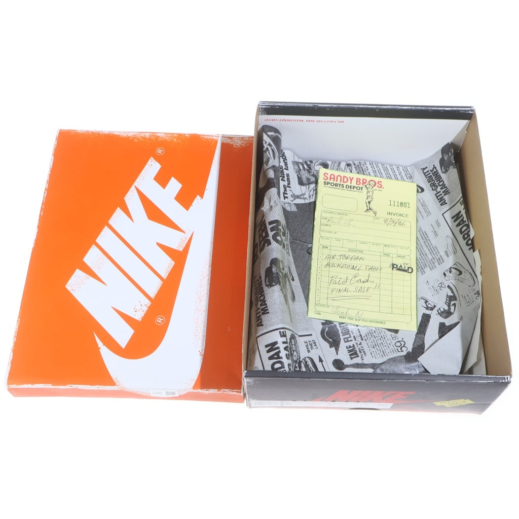 NIKE(ナイキ) AIR JORDAN 1 HIGH OG LOST & FOUND CHICAGO エア ジョーダン ロストアンドファウンド シカゴ ハイカットスニーカー レディース US4.5Y/23.5cm FD1437-612
