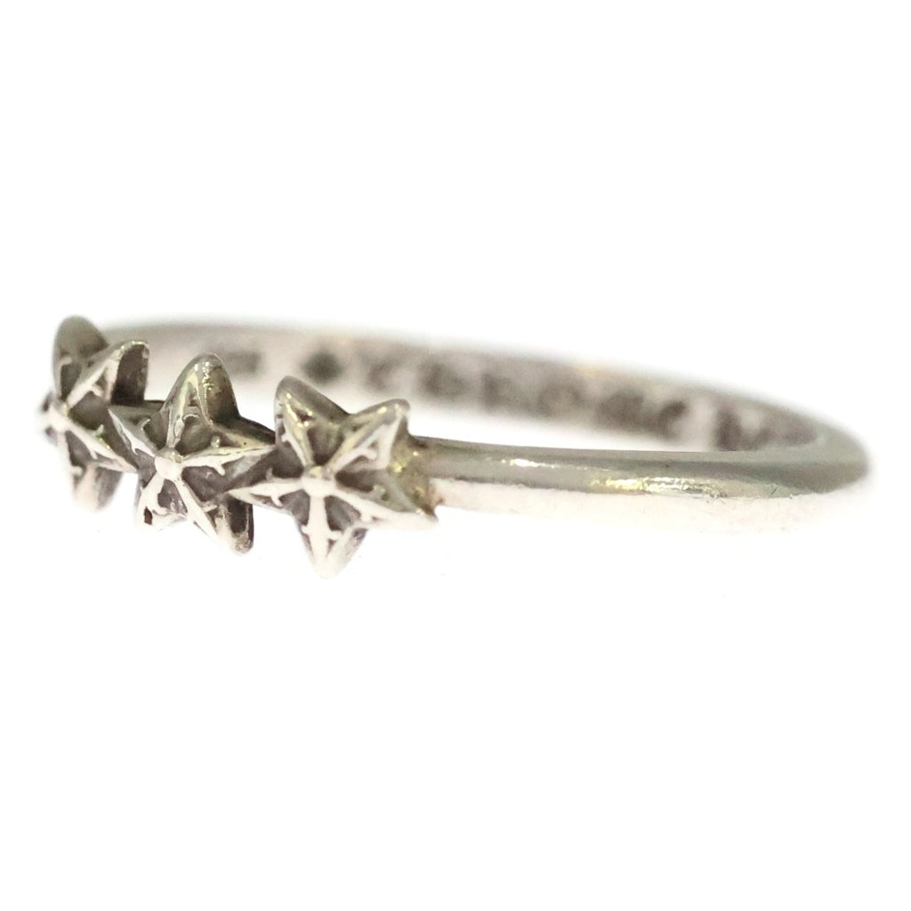 CHROME HEARTS(クロムハーツ) BUBBLEGUM 3STAR バブルガム3スター リング シルバー BCA411 レディース