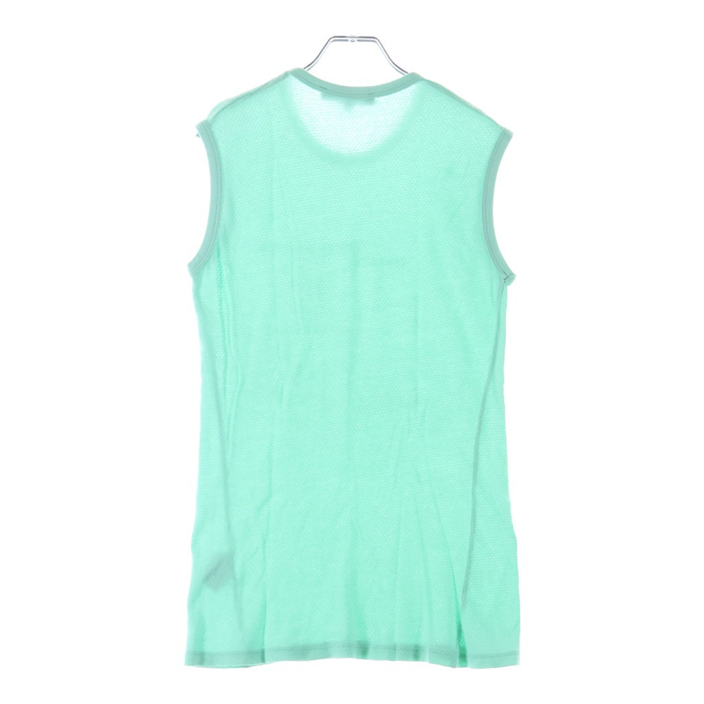 RAF SIMONS(ラフシモンズ) 05SS History Of The World期 ARCHIVE TEXAS PIECES MESH TANK TOP アーカイブ メッシュタンクトップ ライトブルー