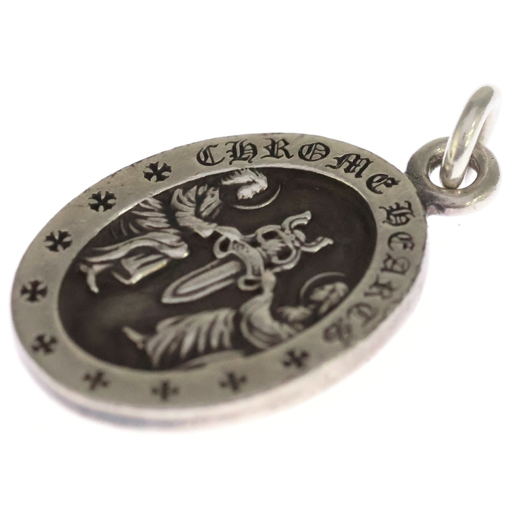 CHROME HEARTS(クロムハーツ) ANGEL MEDAL OVAL オーバルエンジェルメダル ペンダントトップ シルバー BCA207