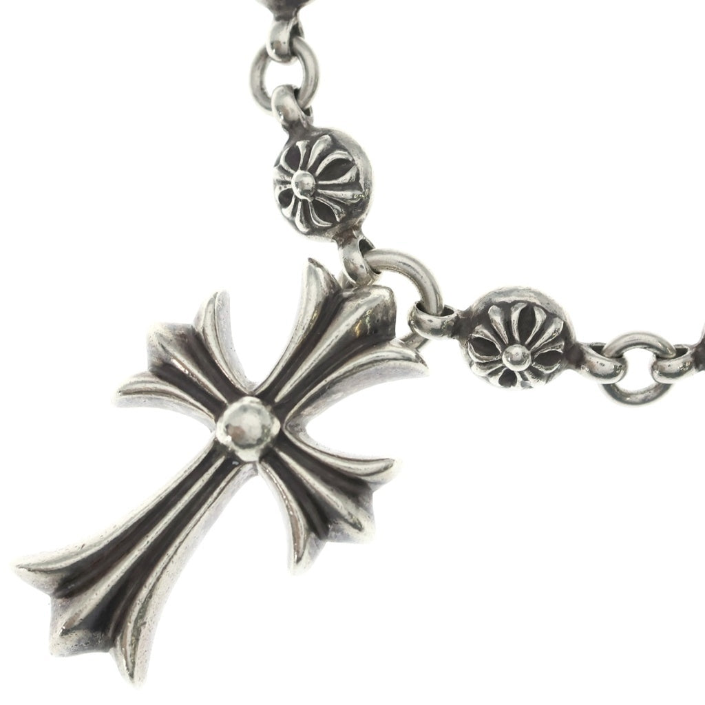 CHROME HEARTS(クロムハーツ) #1 CRSBL CHN SML CH CRS クロスボールチェーン スモールCHクロス ネックレス シルバー BCA193