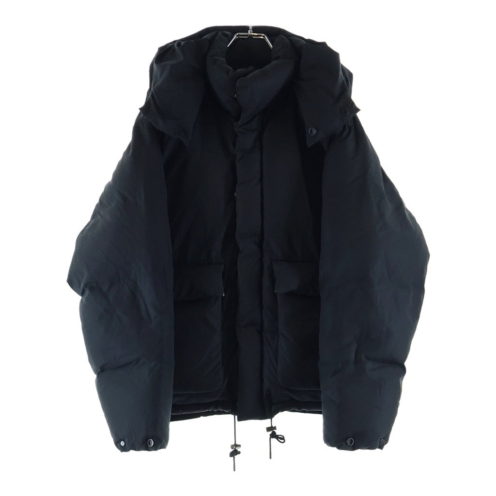 AURALEE(オーラリー) SUVIN HIGH COUNT CLOTH DOWN JACKET スビン ハイ カウント クロス ジップアップ ダウンジャケット ブラック A20AB01SV