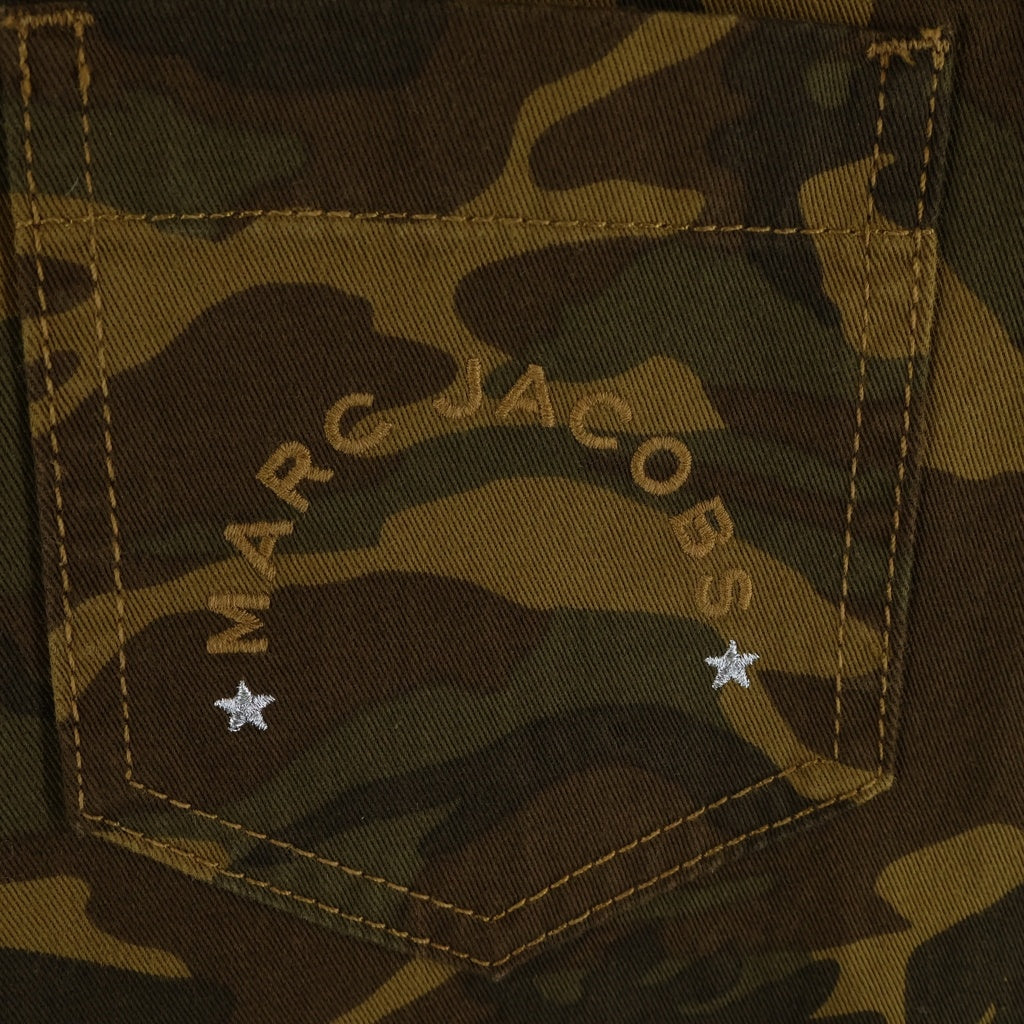 MARC JACOBS(マークジェイコブス) 迷彩柄 胸ポケット コットンワンピース レディース カーキ V5000086-223
