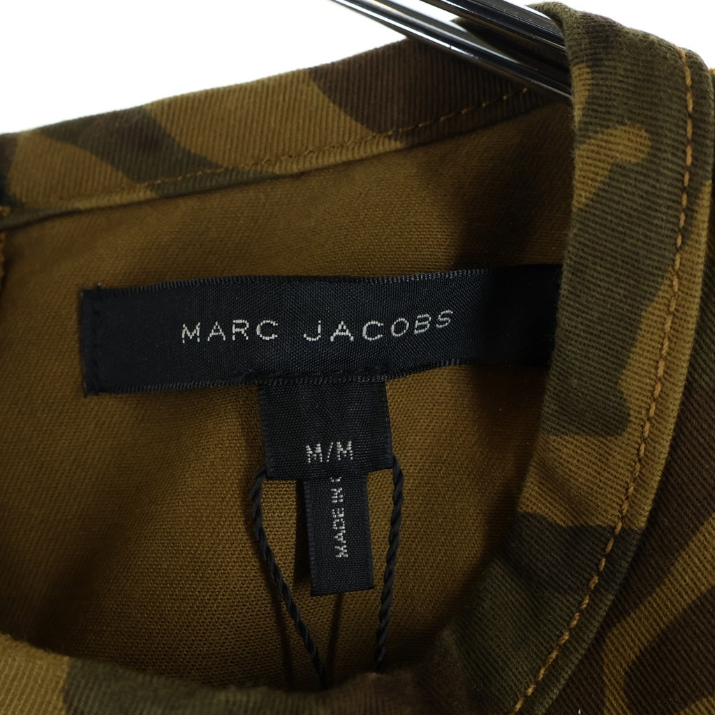 MARC JACOBS(マークジェイコブス) 迷彩柄 胸ポケット コットンワンピース レディース カーキ V5000086-223