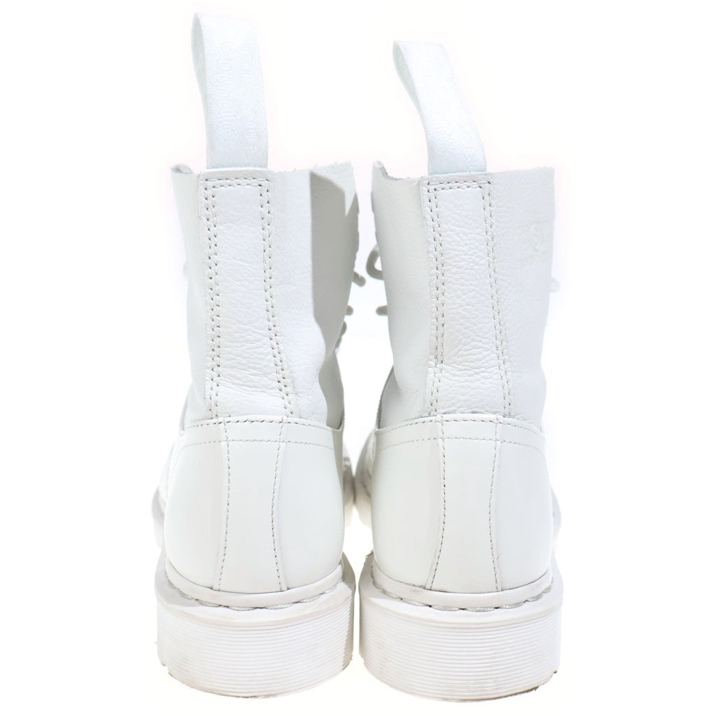 Dr.Martens(ドクターマーチン) ×MM6 Maison Margiela 1460 TWIST エムエムシックスメゾンマルジェラ 8ホール レザーブーツ ホワイト