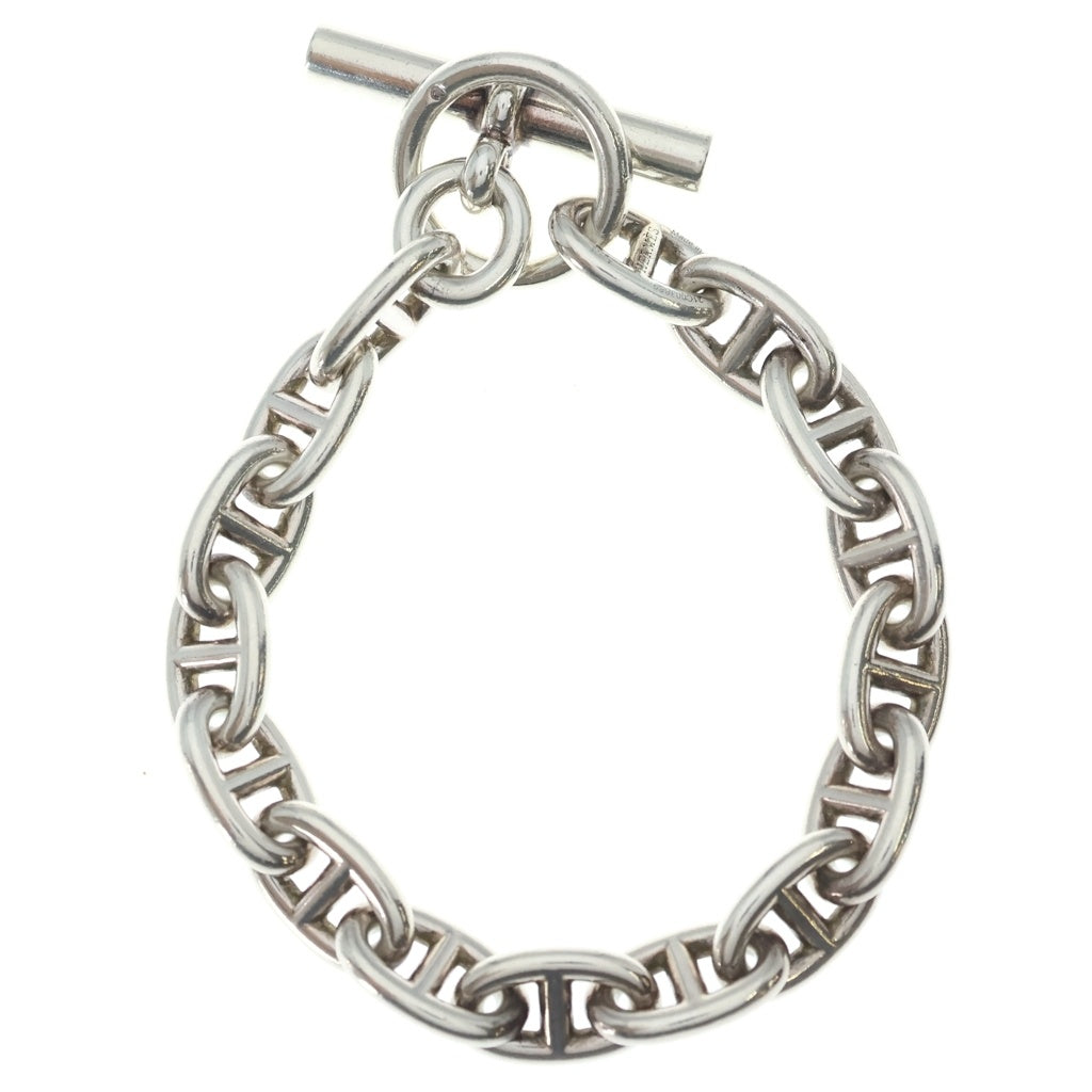 HERMES(エルメス) Chaine d'Ancre MM シェーヌダンクルMM 16コマ チェーンブレスレット シルバー レディース