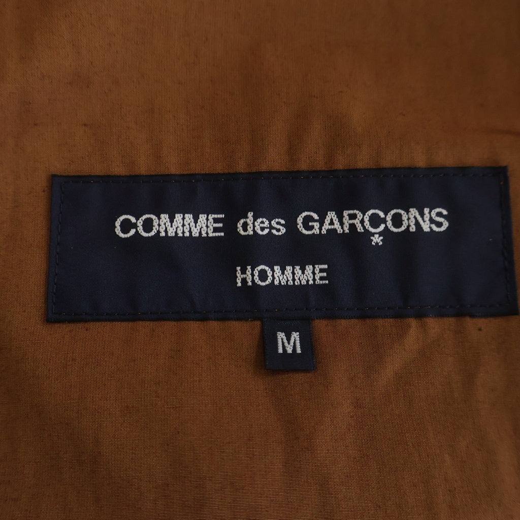 COMME des GARCONS HOMME(コムデギャルソンオム) 22SS AD2021 ポリエステルコットン ボタンアップ テーラードジャケット ブラウン HI‐J014
