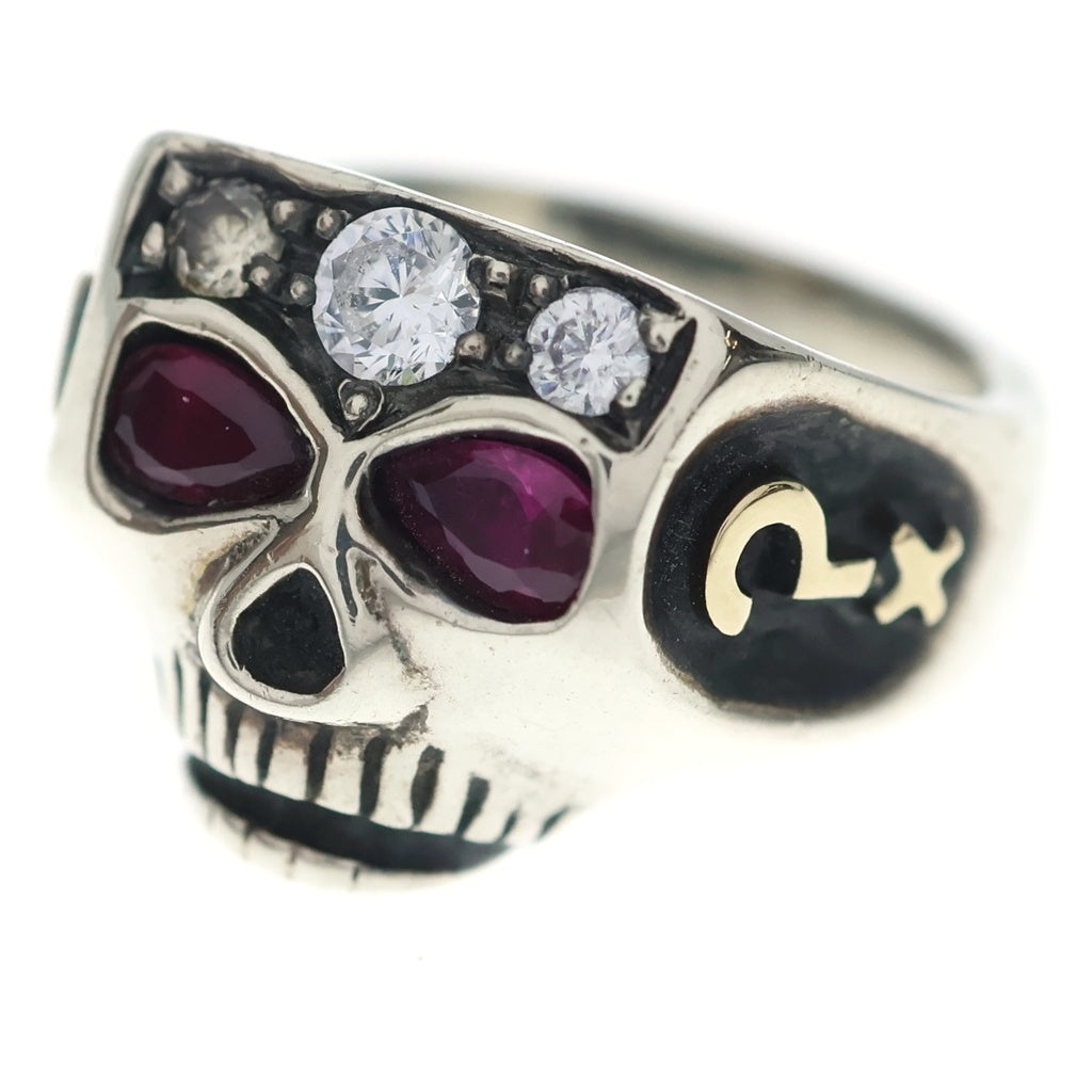FLASH POINT(フラッシュポイント) JIM SKULL RING ルビータイプ ジム