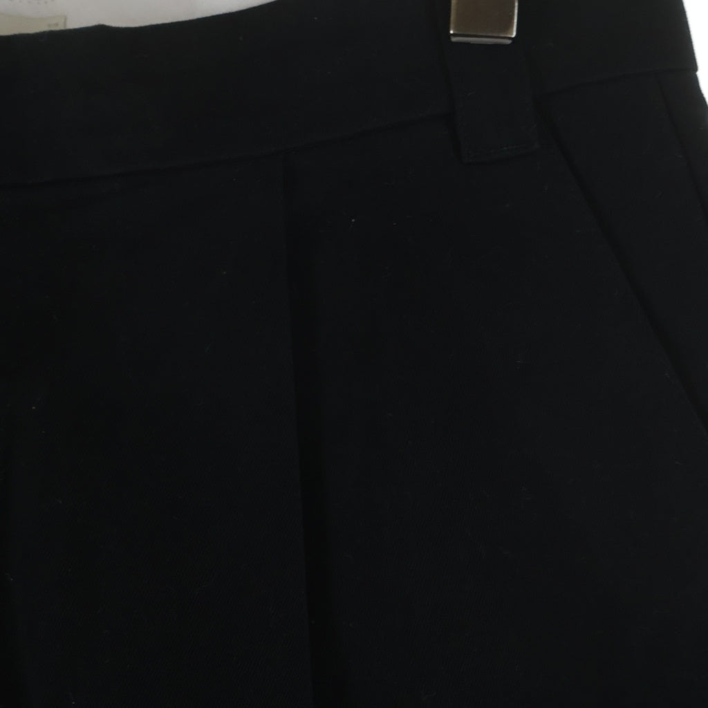 STUDIO NICHOLSON(スタジオニコルソン) SORTE PEACHED COTTON TWILL PANTS ソルテピーチド コットンツイルパンツ ブラック 51-10-799001