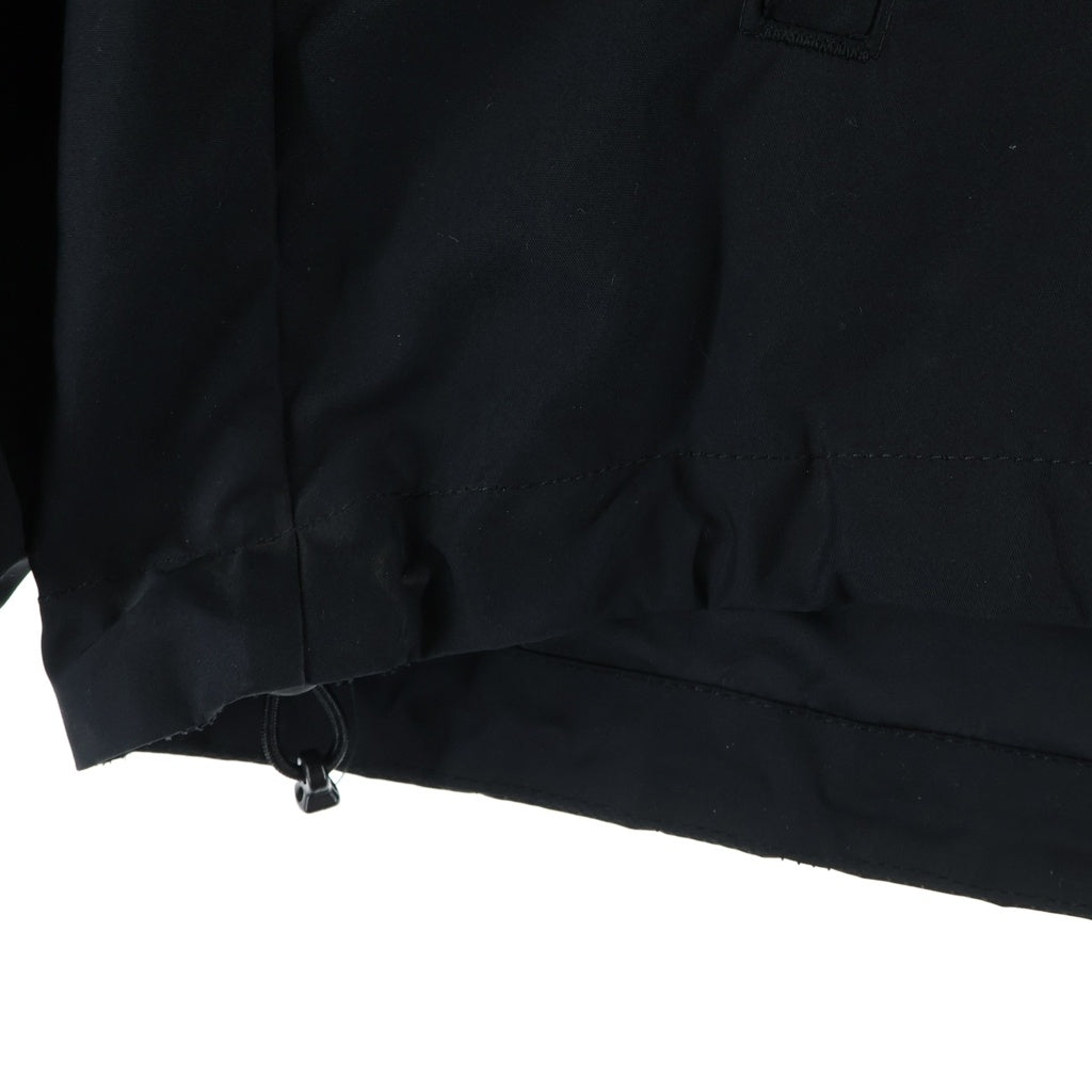 UNIFORM EXPERIMENT(ユニフォームエクスペリメント) 18SS PHILOSOPHY HOODED BLOUSON フィロソフィー フーデッドブルゾン ジップアップジャケット ブラック UE-180047