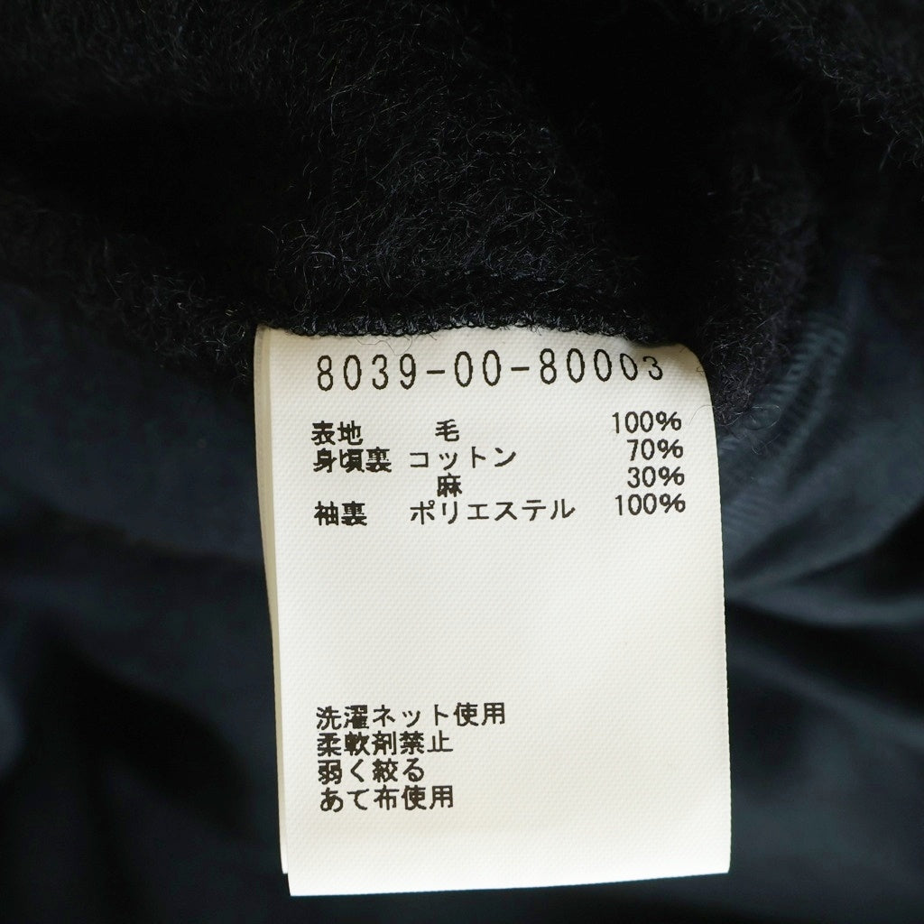 NIGEL CABOURN(ナイジェルケーボン) ウール 4B シングルテーラードジャケット ブラック