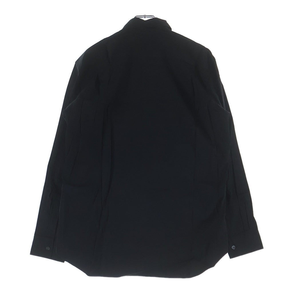 COMME des GARCONS SHIRT(コムデギャルソンシャツ) 20AW ×FUTURA フゥーチュラ 総柄 パッチワーク コットン 長袖シャツ ブラック W28035