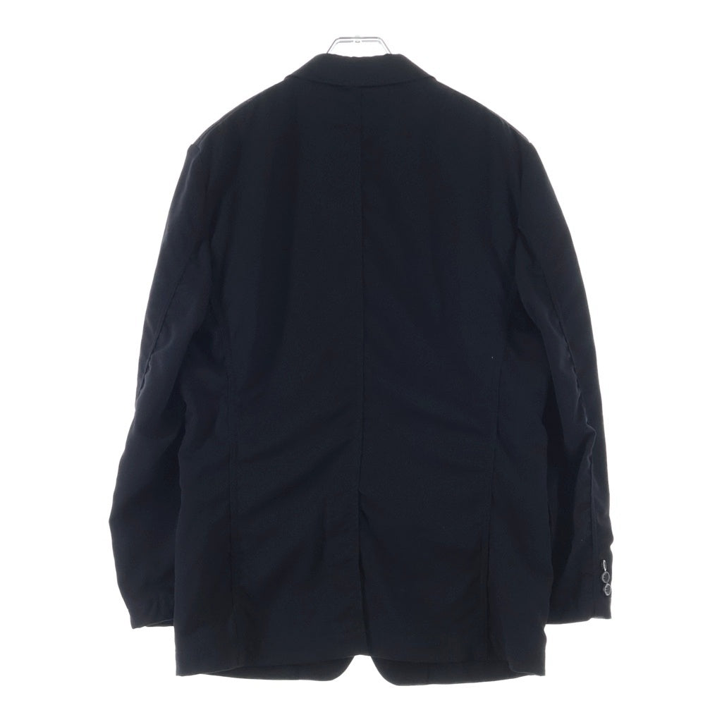 COMME des GARCONS HOMME(コムデギャルソンオム) 21AW AD2021 ウールギャバジン 2Bテーラードジャケット ブラック HH-J101