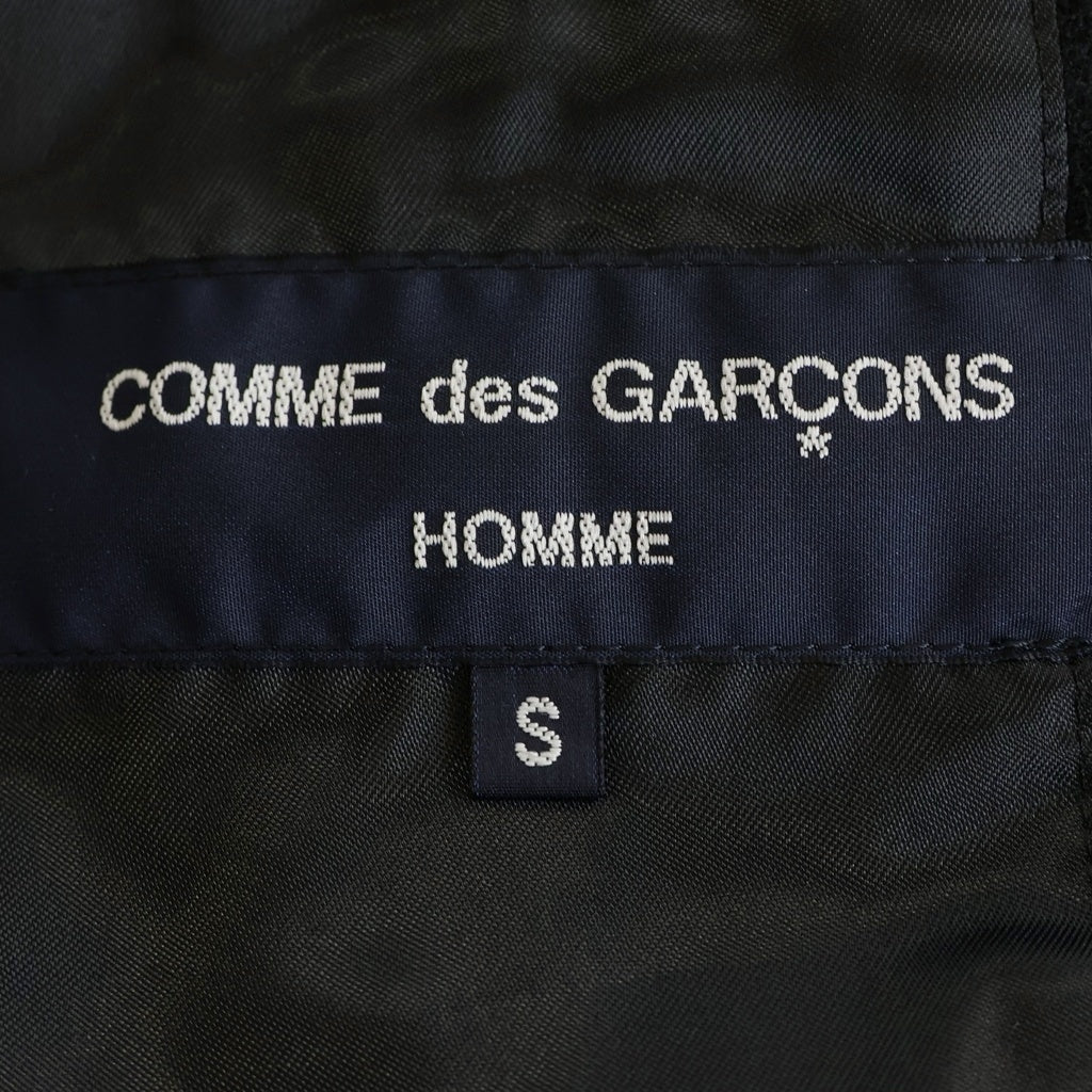 COMME des GARCONS HOMME(コムデギャルソンオム) 19AW AD2019 ウール縮絨 3Bテーラードジャケット ブラック HD-J035