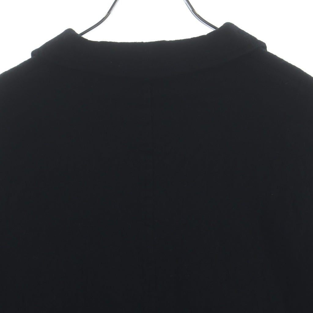 COMME des GARCONS HOMME(コムデギャルソンオム) 23AW AD2023 ウールサージ製品縮絨ジャケット ブラック HL-J024