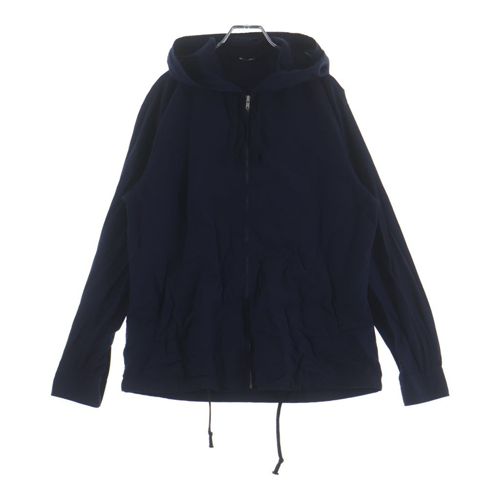 COMME des GARCONS HOMME DEUX(コムデギャルソン オムドゥ) 22SS AD2021 POST-DYED HOODED ZIP-UP JACKET 後染め フーデッドジップアップジャケット ネイビー DI-B030