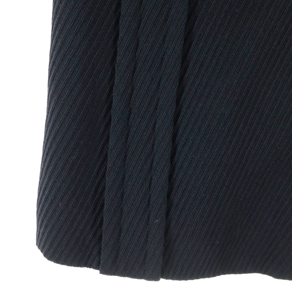 COMME des GARCONS HOMME DEUX(コムデギャルソン オムドゥ) 20AW AD2020 プリーツ ウール2Bテーラードジャケット ブラック DF-J035
