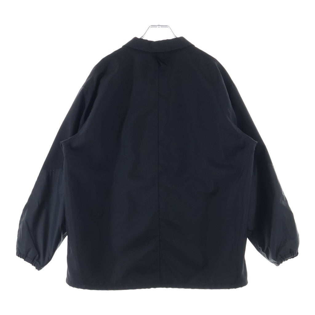 COMME des GARCONS HOMME(コムデギャルソンオム) 23AW AD2023 ESTER MAT JACKET エステル ナイロンエルボーパッチ 3Bテーラードジャケット ブラック HL-J004
