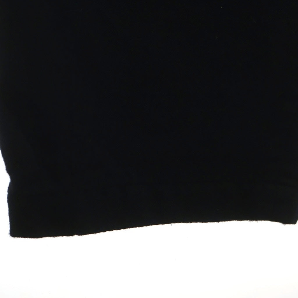 COMME des GARCONS HOMME(コムデギャルソンオム) 24AW AD2024 ウール縮絨サージパンツ イージーパンツ ブラック HN-P019