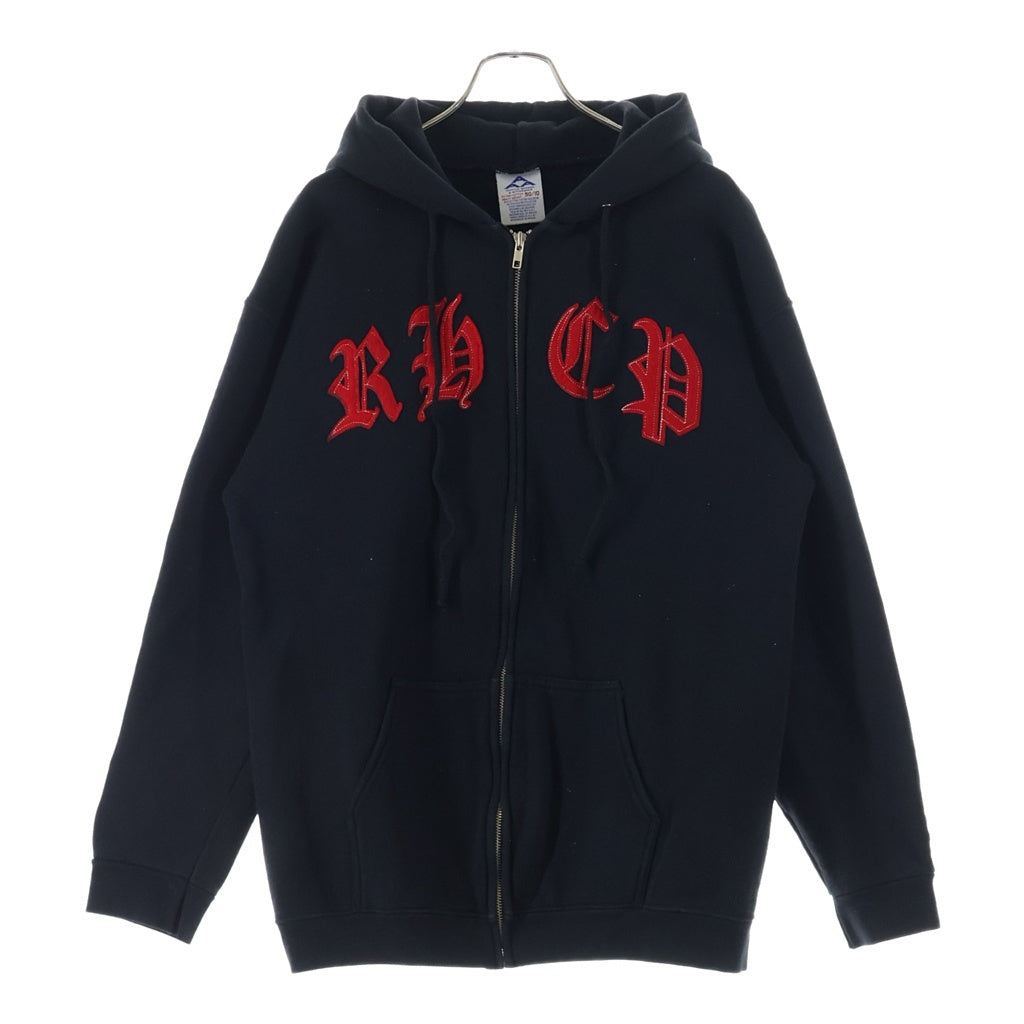 VINTAGE(ヴィンテージ) 00S VINTAGE RED HOT CHILI PEPPERS ZIP UP HOODIE ALSTYLE ヴィンテージ レッドホットチリペッパーズ フロントワッペン刺繍 ジップアップスウェットパーカー