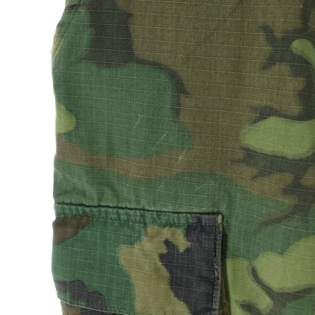 VINTAGE(ヴィンテージ) 70S VINTAGE U.S.ARMY ERDL CARGO PANTS ヴィンテージ ユーエスアーミー 米国陸軍 グリーンリーフカモ リップストップ カーゴパンツ グリーン