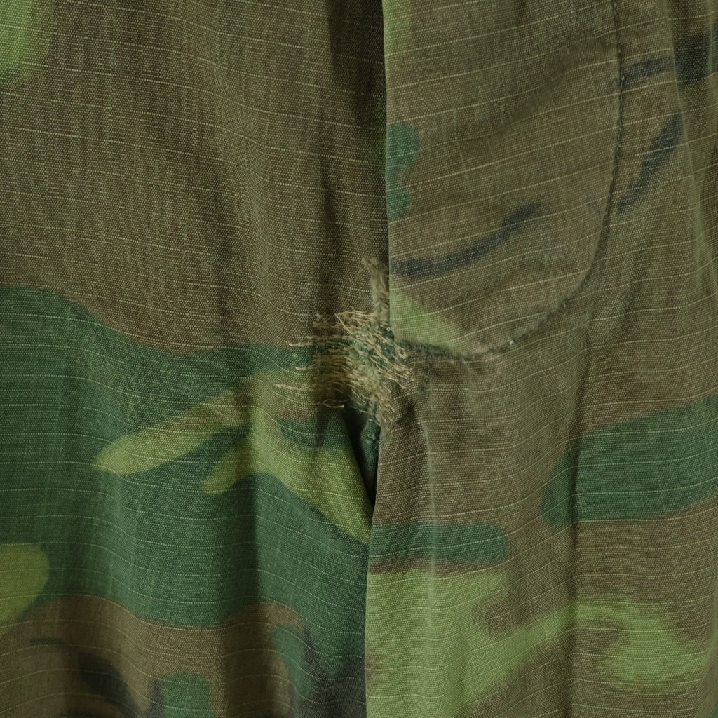 VINTAGE(ヴィンテージ) 70S VINTAGE U.S.ARMY ERDL CARGO PANTS ヴィンテージ ユーエスアーミー 米国陸軍 グリーンリーフカモ リップストップ カーゴパンツ グリーン