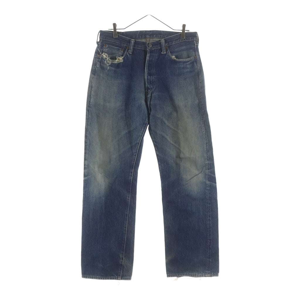 FULLCOUNT(フルカウント) 0105 WIDE DENIM ボタンフライ ワイドデニムパンツ インディゴ
