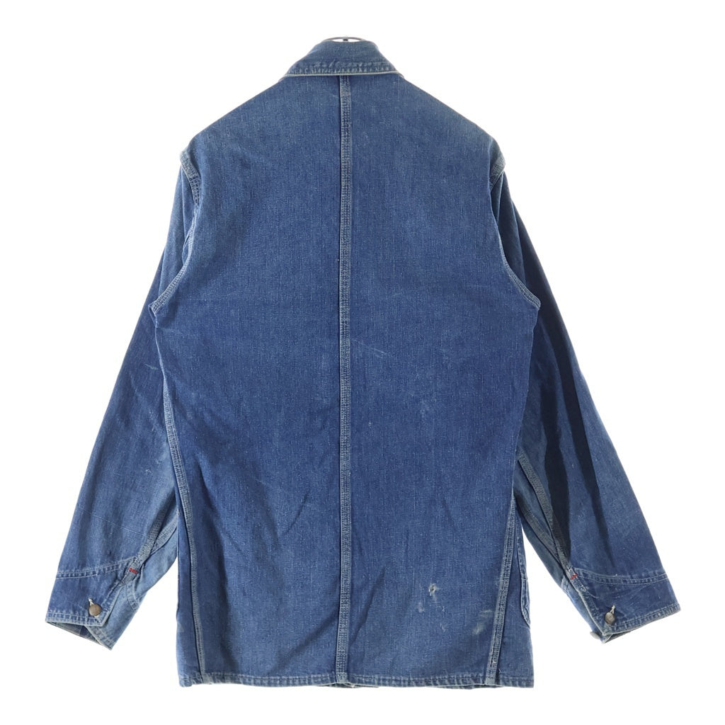 VINTAGE(ヴィンテージ) 40-50S VINTAGE BURLINGTON DENIM COVERALL ヴィンテージ バーリントン デニムカバーオール インディゴ