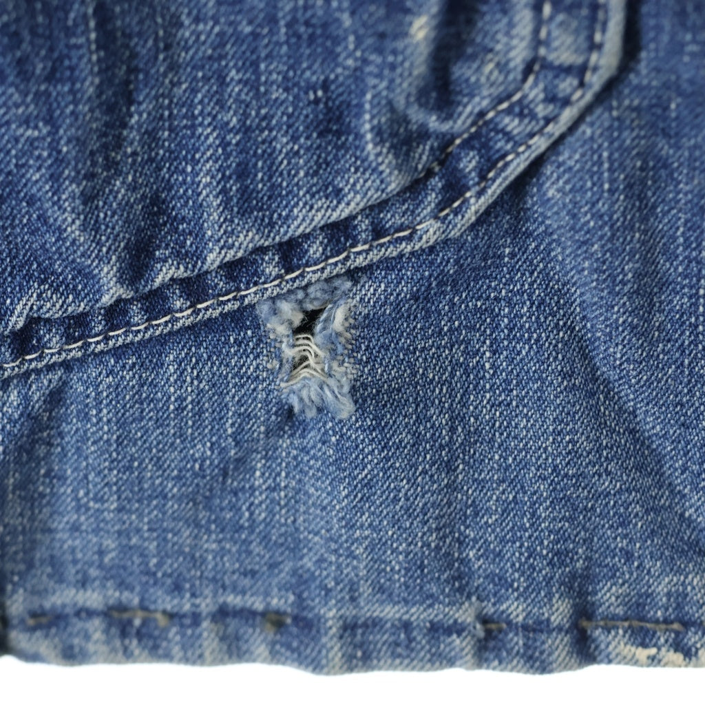 VINTAGE(ヴィンテージ) 40-50S VINTAGE BURLINGTON DENIM COVERALL ヴィンテージ バーリントン デニムカバーオール インディゴ