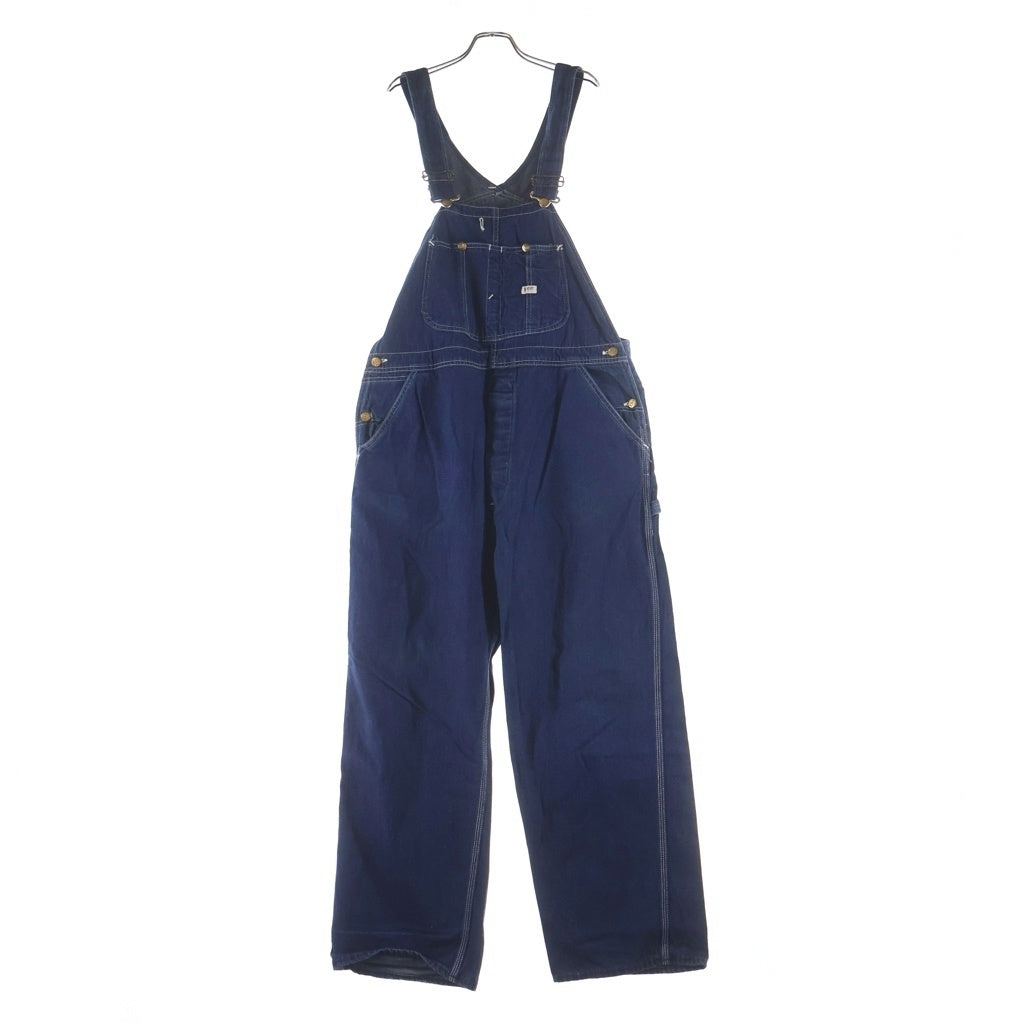 LEE(リー) 70S VINTAGE 91-SB JELTDENIM OVERALL ヴィンテージ ジェルトデニム ユニオンチケット付 デニムオーバーオール インディゴ