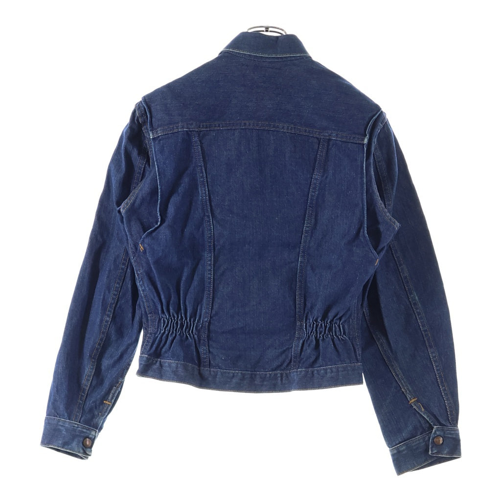 Wrangler(ラングラー) 60S VNTAGE 124MJ ヴィンテージ 白タグ USA製 GRIPPERジップ ジップアップ デニムトラッカージャケット インディゴ
