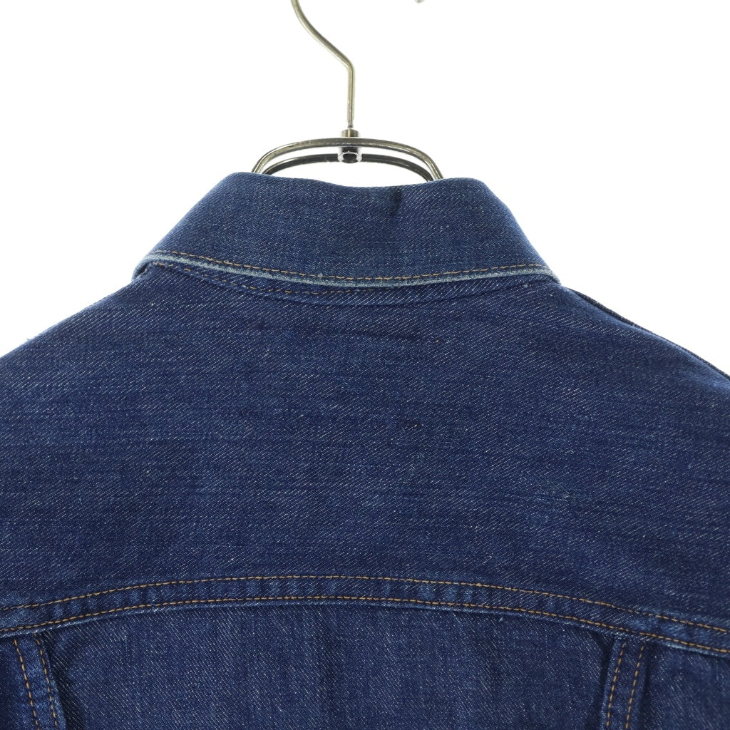 Wrangler(ラングラー) 60S VNTAGE 124MJ ヴィンテージ 白タグ USA製 GRIPPERジップ ジップアップ デニムトラッカージャケット インディゴ